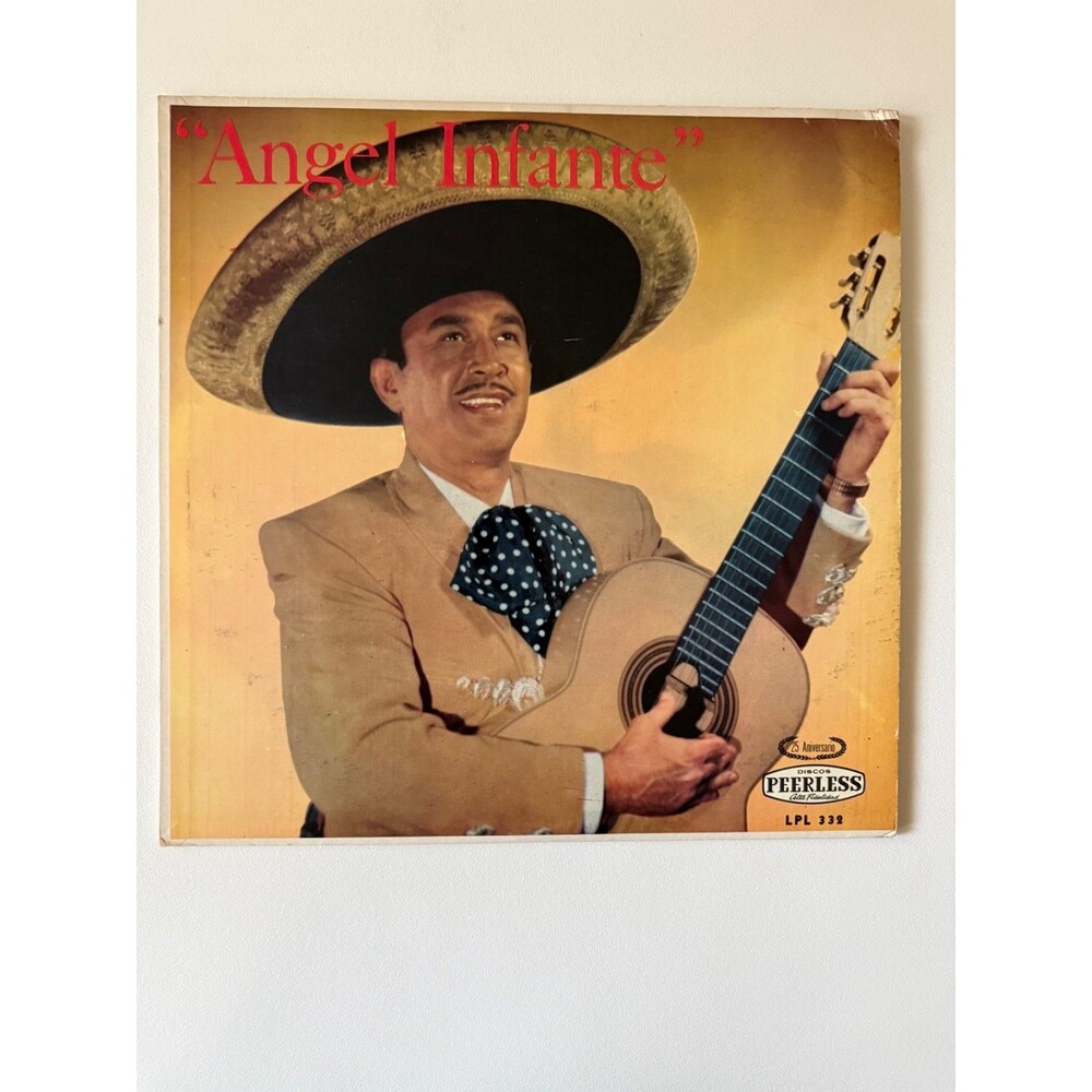 Angel Pedro Infante Cuarteto Armonico Trio Viajeros Peerless LPL 332 VG+ Cleaned